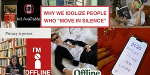 Thumbnail of Why We Idolize People Who "Move In Silence"