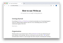 Thumbnail of WriteFreely