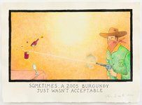 Thumbnail of A chat with Glen Baxter, the “Yorkshire surrealist” who’s spent decades drawing cowboys in strange scenarios