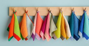 Thumbnail of Knit + Purl Washcloth: Easy, Free Washcloth Knitting Pattern