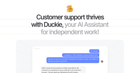 Thumbnail of Duckie - Build Your Own AI Support Agents