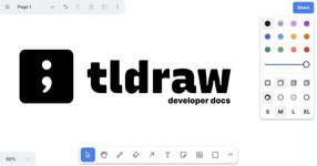 Thumbnail of The infinite canvas SDK • tldraw