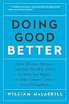 Cover of Doing Good Better