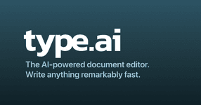 Thumbnail of Type - The AI-powered document editor.
