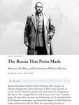 Thumbnail of The Russia That Putin Made