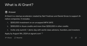 Thumbnail of AI Grant