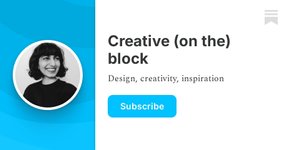 Thumbnail of Creative (on the) block | Srishti | Substack