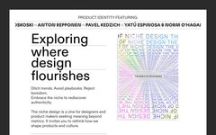Thumbnail of The niche zine: Exploring where design flourishes
