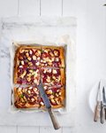 Thumbnail of Griekse plaattaart met gemarineerde feta | delicious.magazine