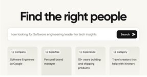 Thumbnail of Discover and connect with top Experts