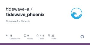Thumbnail of GitHub - tidewave-ai/tidewave_phoenix: Tidewave for Phoenix