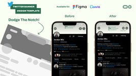 Thumbnail of Banner Design Template for X - Dodge the notch!