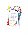 Thumbnail of His Laughter Art Print
