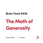 Thumbnail of The Math of Generosity