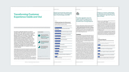 Thumbnail of Transforming Customer Experience Inside and Out - SPONSORED CONTENT FROM thoughtworks