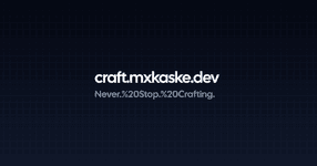 Thumbnail of craft.mxkaske.dev