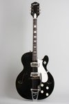 Thumbnail of Silvertone Model 1446L Thinline Hollow Body Electric Guitar, made by Harmony, c. 1962, original two-tone chipboard case. | Reverb
