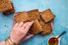 Thumbnail of Gluten-free Flapjacks Recipe - 4-ingredients (dairy-free option)