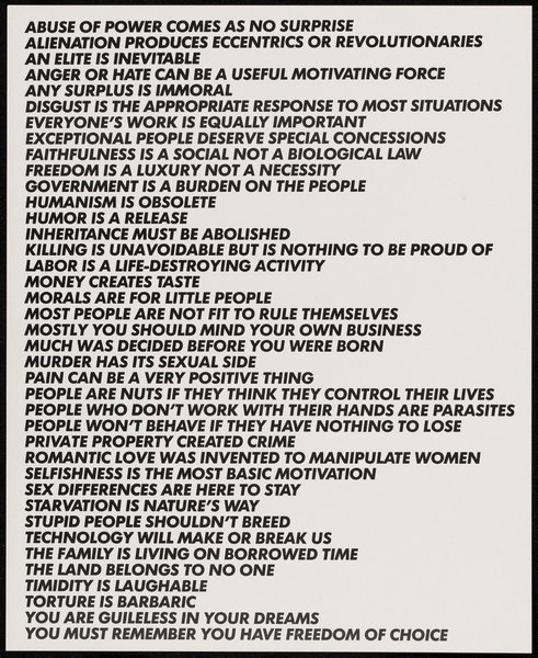 Thumbnail of jenny holzer truisms - Google Search