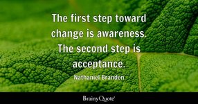 Thumbnail of Nathaniel Branden - The first step toward change is...
