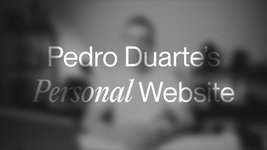 Thumbnail of Pedro Duarte's Personal Website