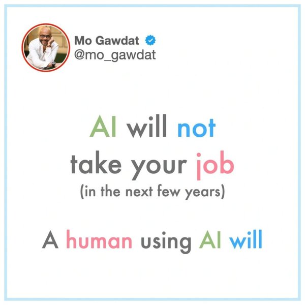 Thumbnail of Mo Gawdat on LinkedIn: There are lots of worries surrounding the rise if AI. When humanity is… | 105 comments