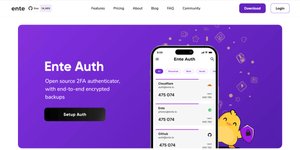 Thumbnail of Ente Auth - Open source 2FA authenticator, with E2EE backups