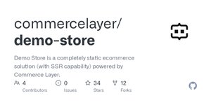 Thumbnail of commercelayer/demo-store: Demo Store is a completely ... - GitHub