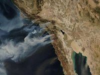 Thumbnail of October 2007 California wildfires