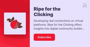 Thumbnail of Ripe for the Clicking | Claire Hueg | Substack