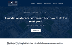 Thumbnail of Global Priorities Institute
