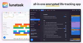 Thumbnail of Encrypted to-Do List, Life-Tracking, Journaling and Notes App | Lunatask