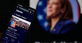 Thumbnail of Partisan bot-like accounts amplify divisive content on X