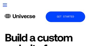 Thumbnail of Design sites with no code | Universe Website Builder