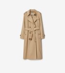 Thumbnail of Long Waterloo Heritage Trench Coat in Honey - Women | Burberry® Official