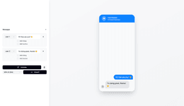 Thumbnail of Animated Chat Bubbles | Figma
