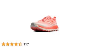 Thumbnail of Brooks Women’s Cascadia 18 Mountain Trail Running Shoe - Ember/Blue Wash/Flame - 7.5 Medium
