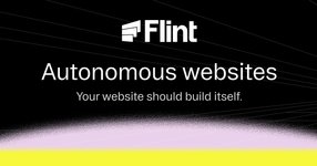 Thumbnail of Flint | Autonomous websites. Launch landing pages fast.