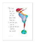 Thumbnail of Yes and No Art Print