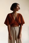 Thumbnail of Alice Crop Top Cinnamon