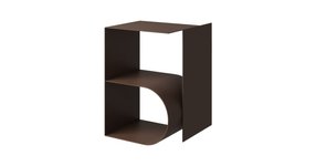Thumbnail of Glyph Side Table Beta, Chocolate Brown — Hem
