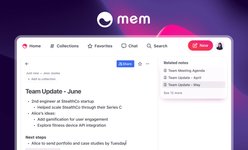 Thumbnail of Mem– The AI Notes App That Keeps You Organized