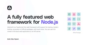 Thumbnail of AdonisJS - A fully featured web framework for Node.js
