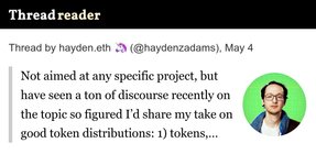 Thumbnail of Thread by @haydenzadams on Thread Reader App