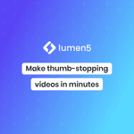 Thumbnail of Social video marketing made easy. A video maker that turns text into video marketing content in minutes.