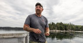 Thumbnail of The Political Awakening of the Oyster Farmer Gunning for Susan Collins