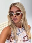 Thumbnail of Wonderful World Sunglasses Ecru