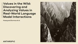Thumbnail of Values in the Wild: Discovering and Analyzing Values in Real-World Language Model Interactions
