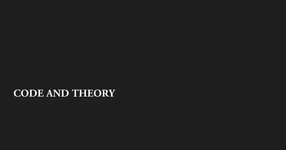 Thumbnail of Code and Theory