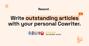 Thumbnail of Reword: AI Writer For People-First Articles